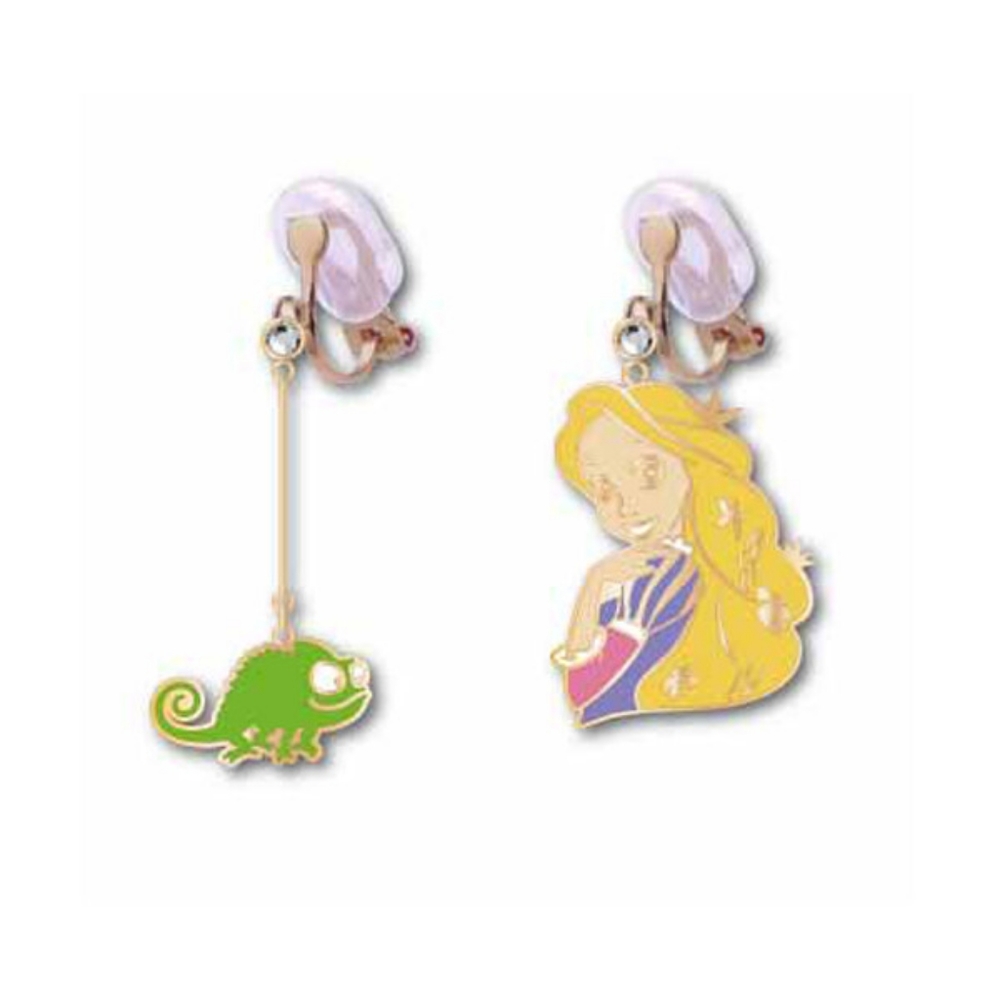 Rapunzel Disney princess Clip On Earrings